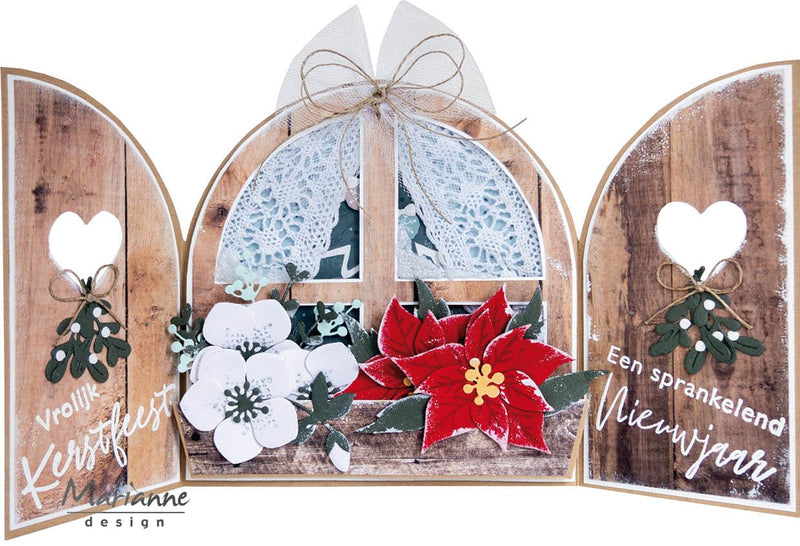 Window A4 Craft Stencil-3