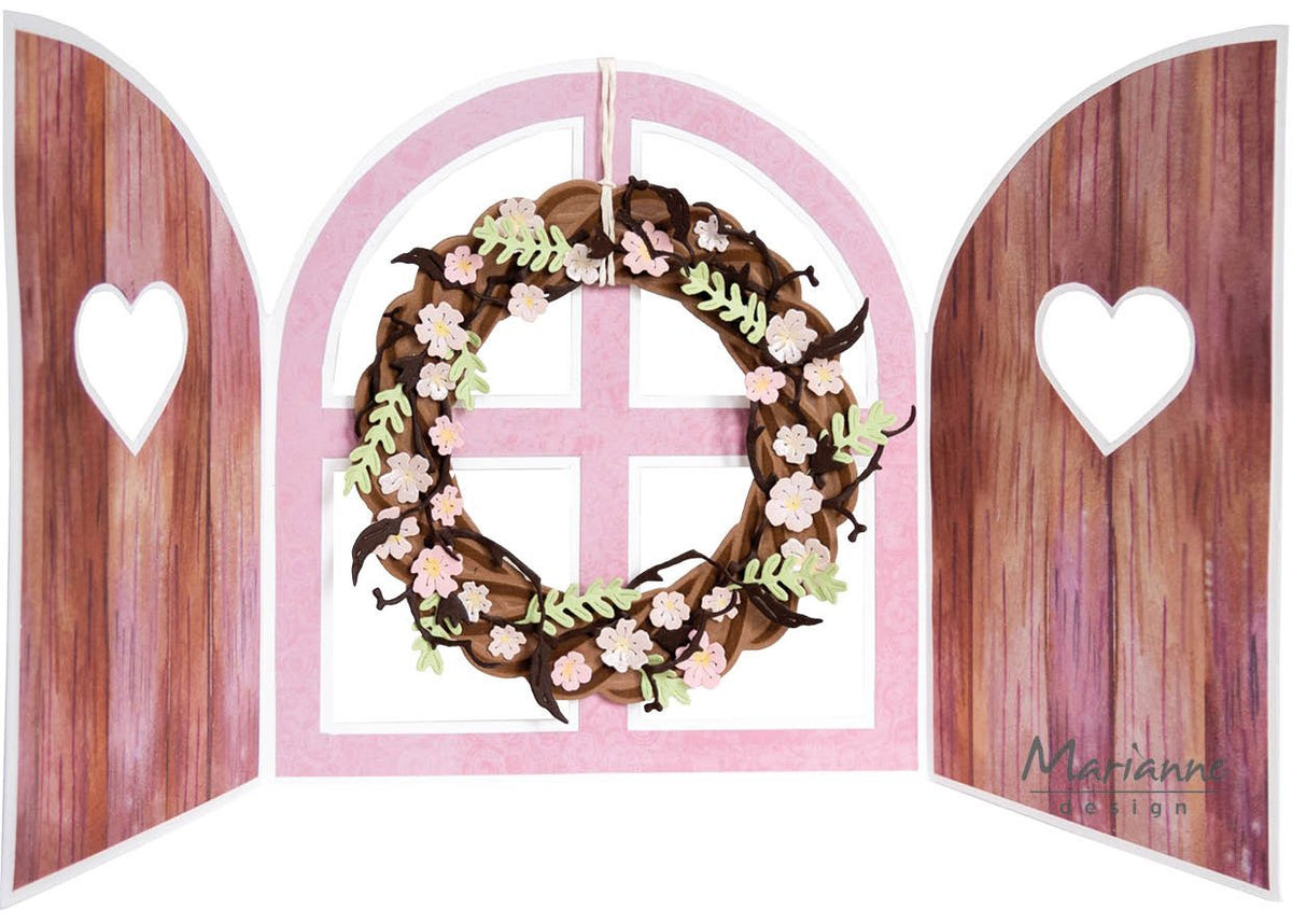 Window A4 Craft Stencil-4
