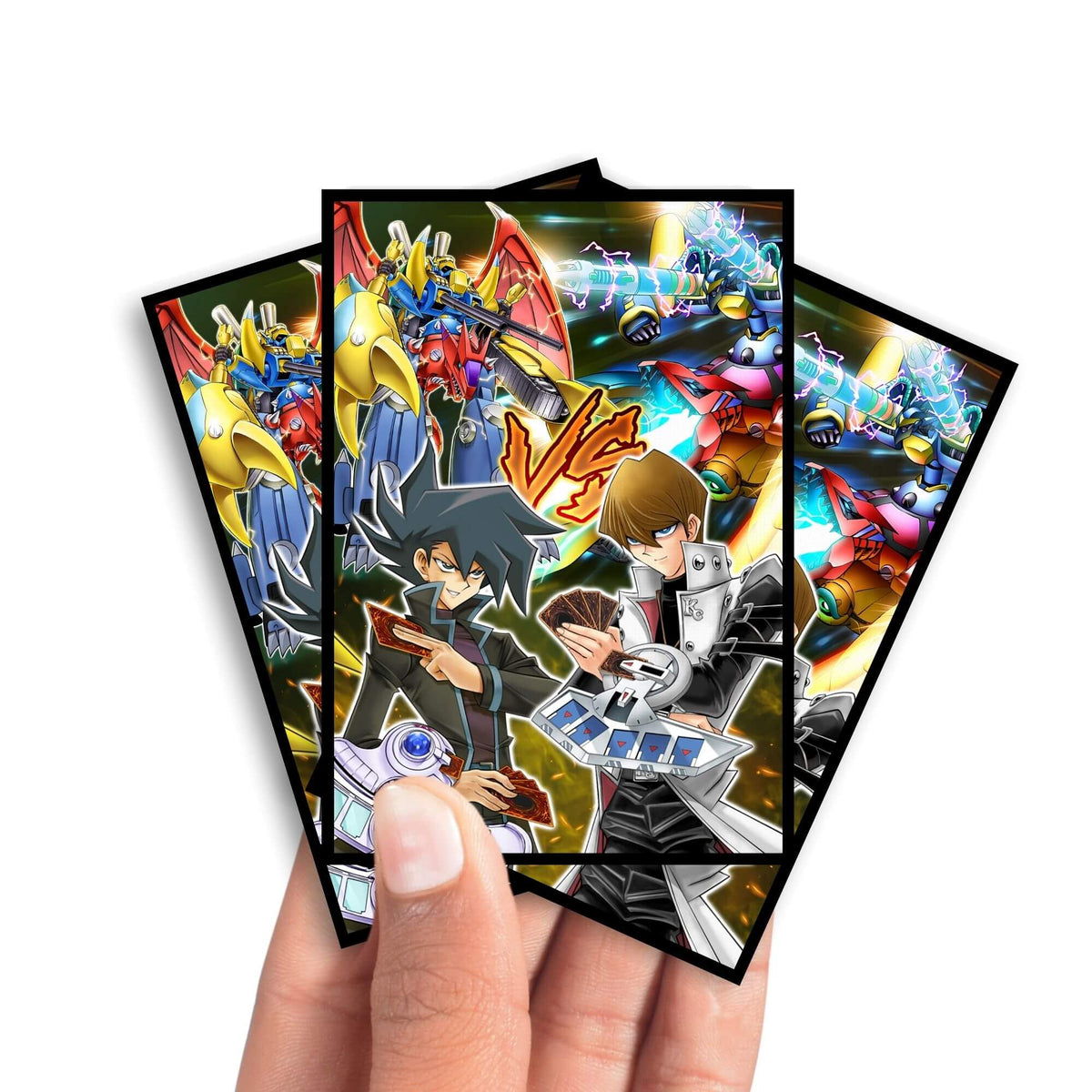 Seto Kaiba VS Chazz Princeton Card Sleeves-1