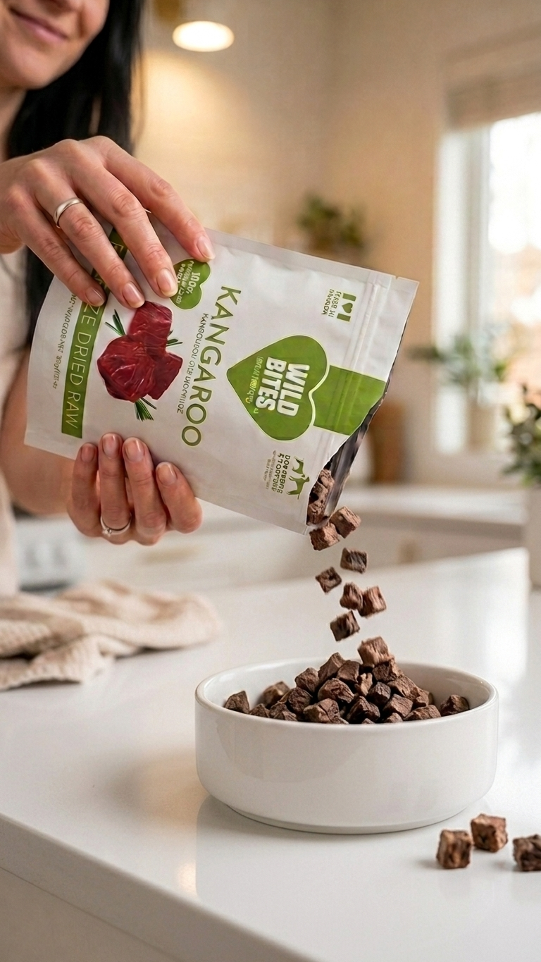 Freeze Dried Kangaroo Dog & Cat Treats-5