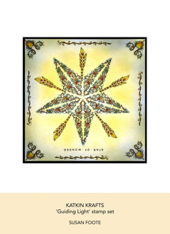 Set de sellos transparentes Guiding Light de 6 in x 8 in de Katkin Krafts-6