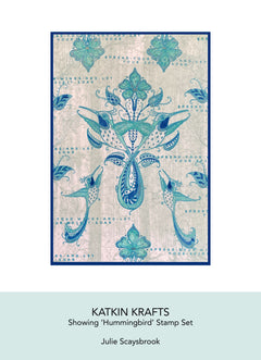Tampons transparents Katkin Krafts Colibri 6 x 8 po-9