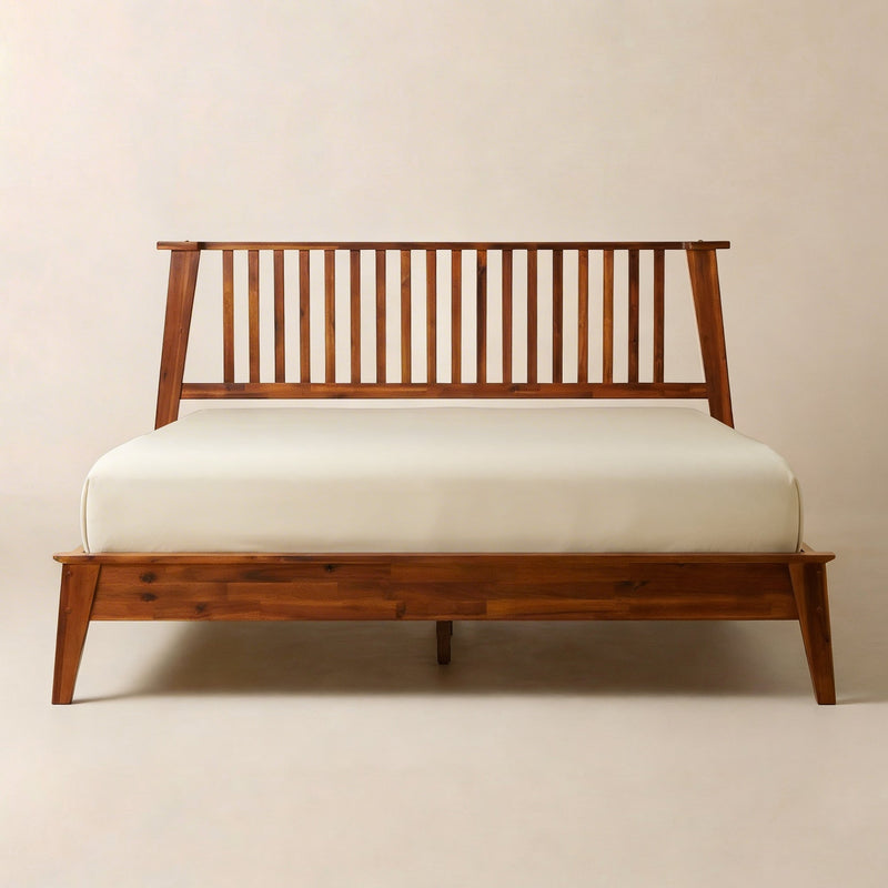 Kaylin Solid Wood Bed Frame-1
