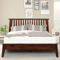 Kaylin Solid Wood Bed Frame-2