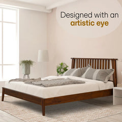 Kaylin Solid Wood Bed Frame-5