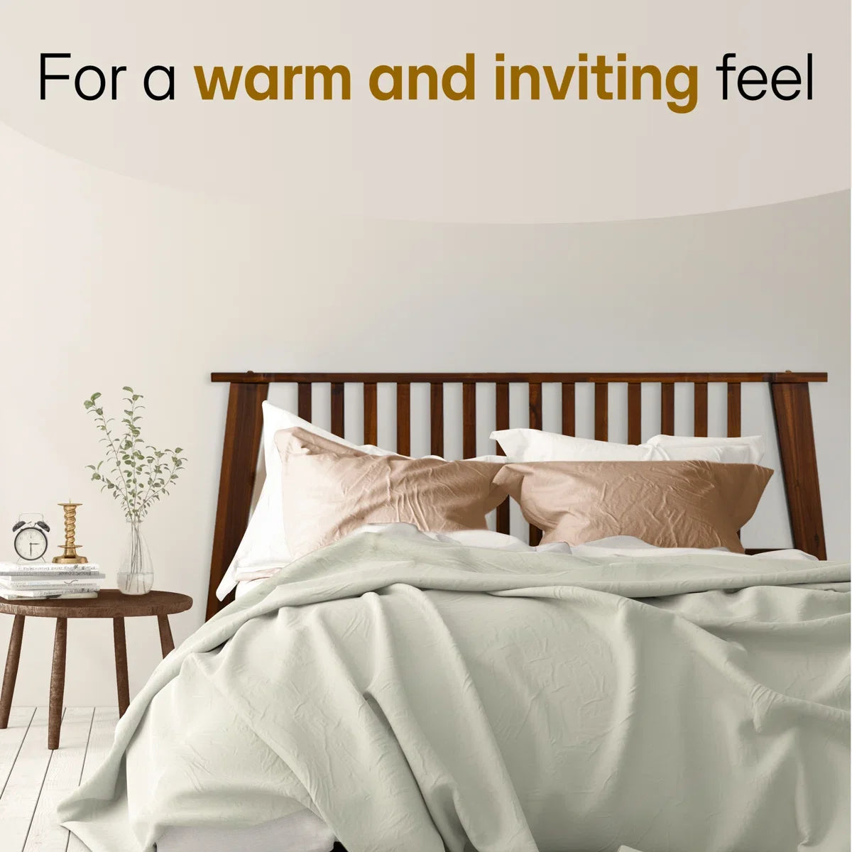 Kaylin Solid Wood Bed Frame-3