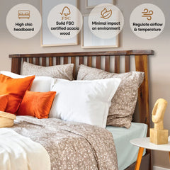 Kaylin Solid Wood Bed Frame-6