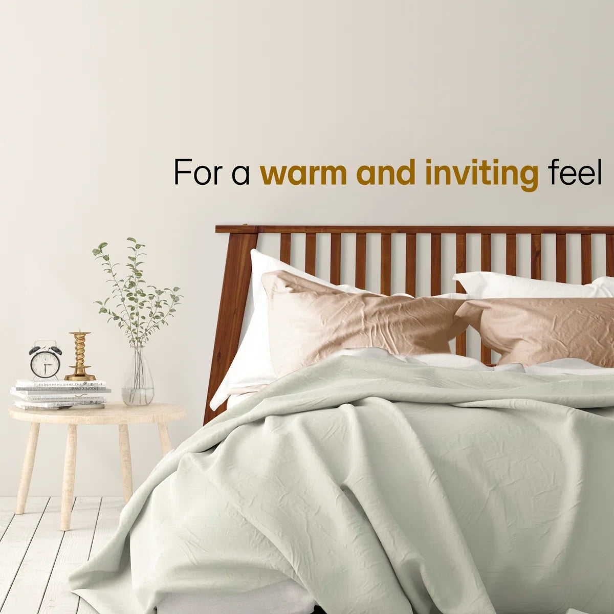 Kaylin Solid Wood Bed Frame-27