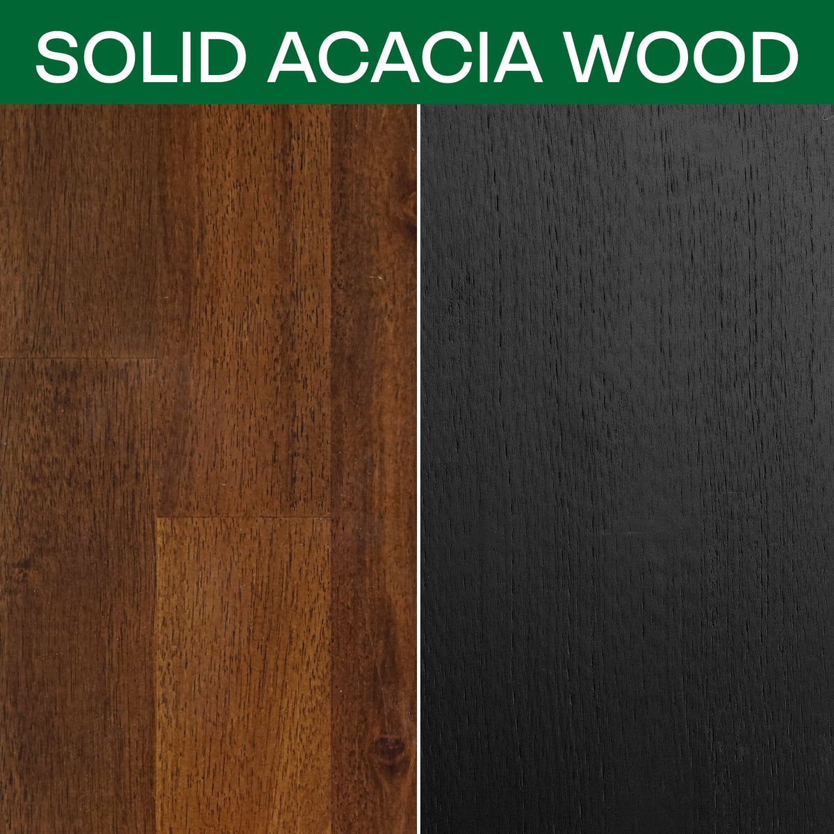 [Compre 1 y Reciba 1] Marco de Cama y Mesita de Noche de Madera Maciza Kaylin-9