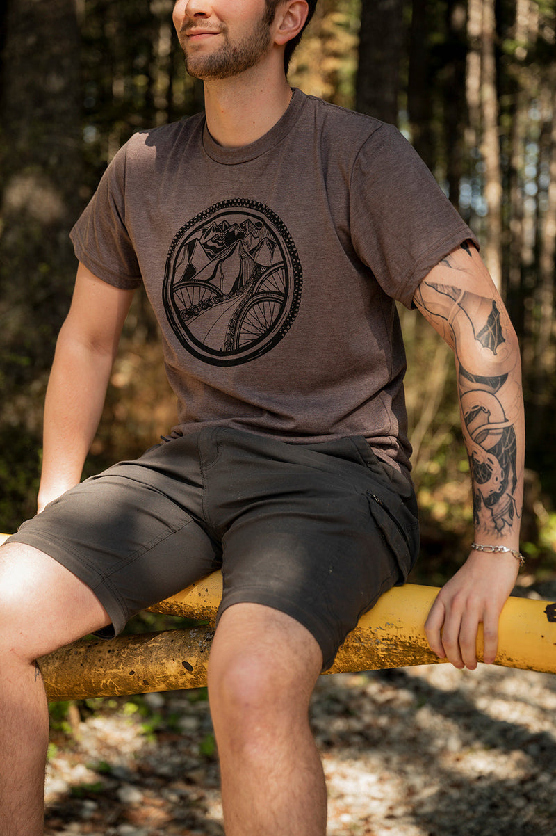 BIKE WORLD - Unisex Eco Tee-3