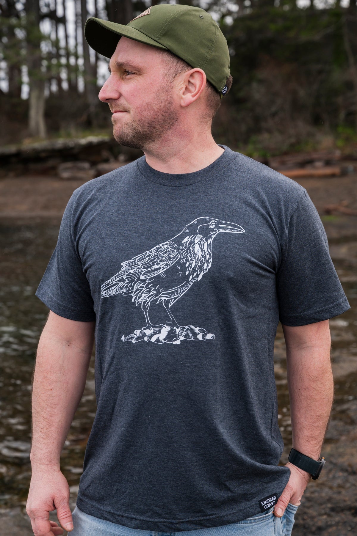 RAVEN - Unisex Eco Tee-3