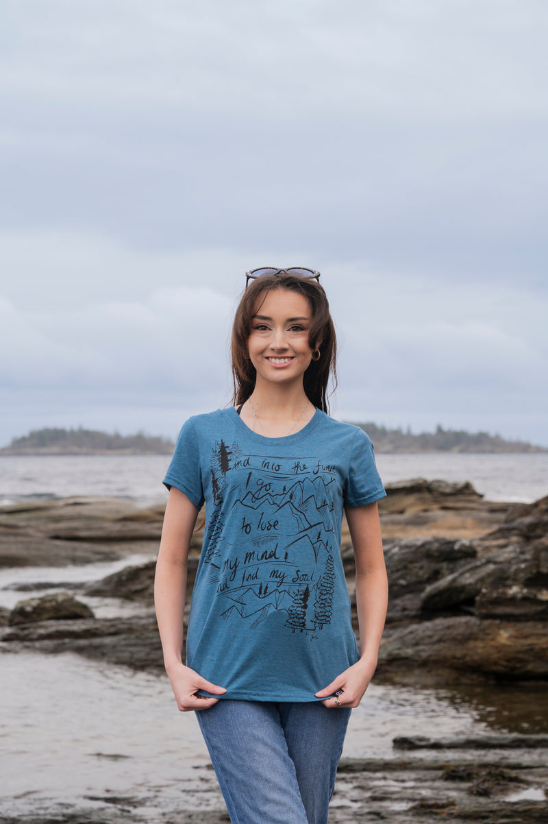 INTO THE FOREST - Womens Eco Tee-2