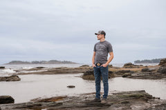 SALMON- Unisex Organic Cotton Tee-5