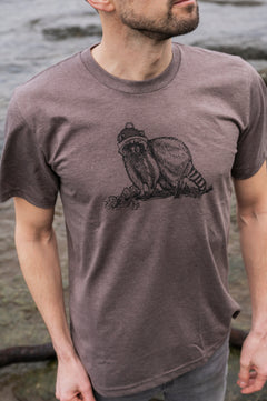 RACCOON - Unisex Eco Tee-2