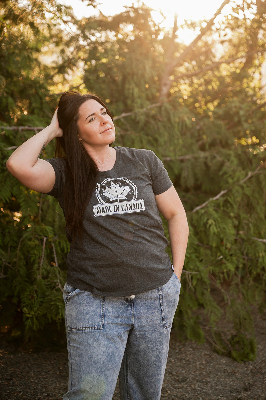 MADE IN CANADA- Womens Eco Tee-1
