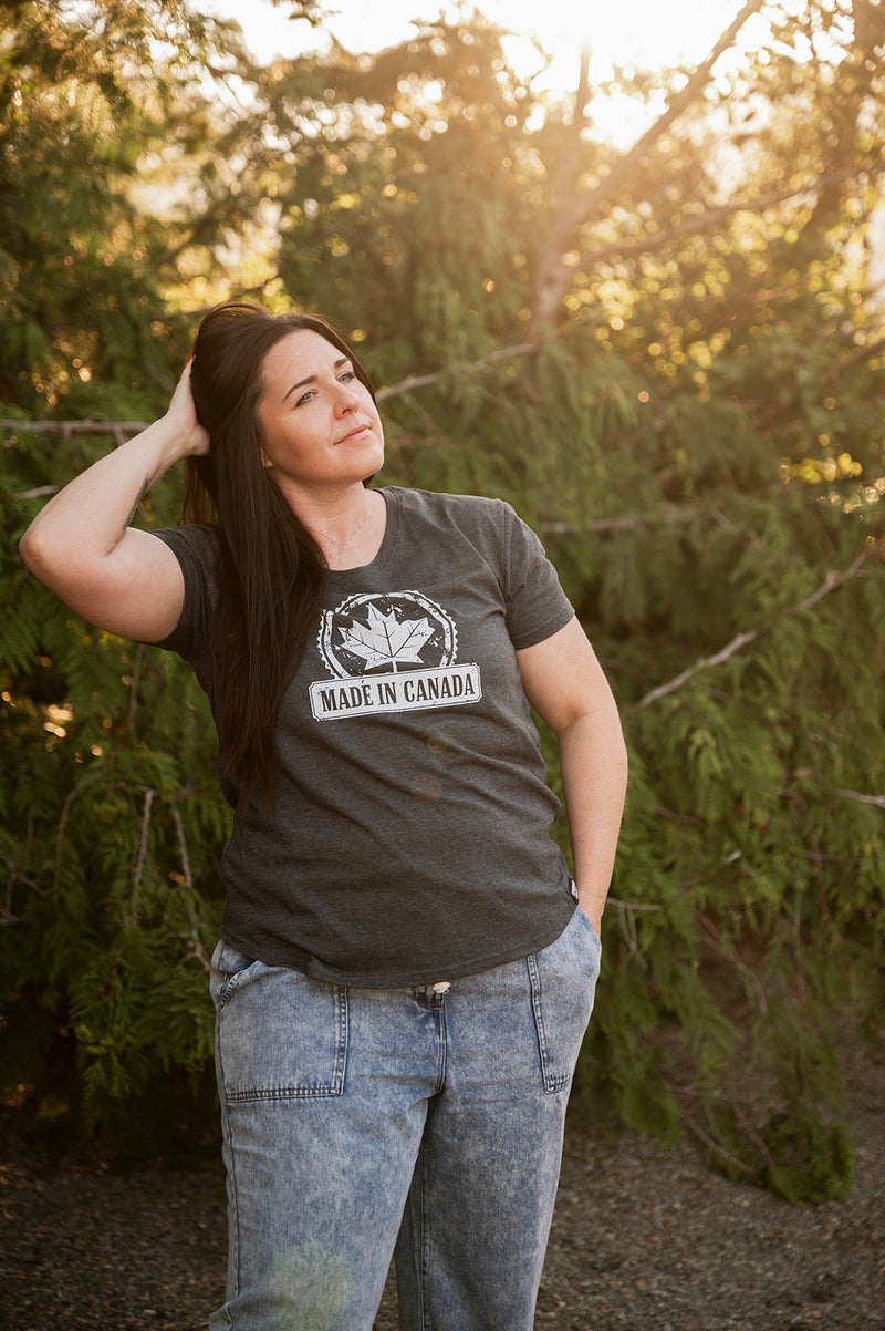 MADE IN CANADA- Womens Eco Tee-1