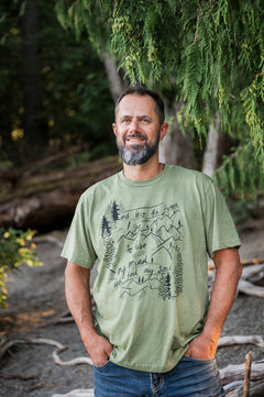 INTO THE FOREST - Unisex Eco Tee-1
