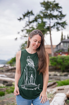 BC ANIMALS - Women's Relaxed Bamboo Tank-1