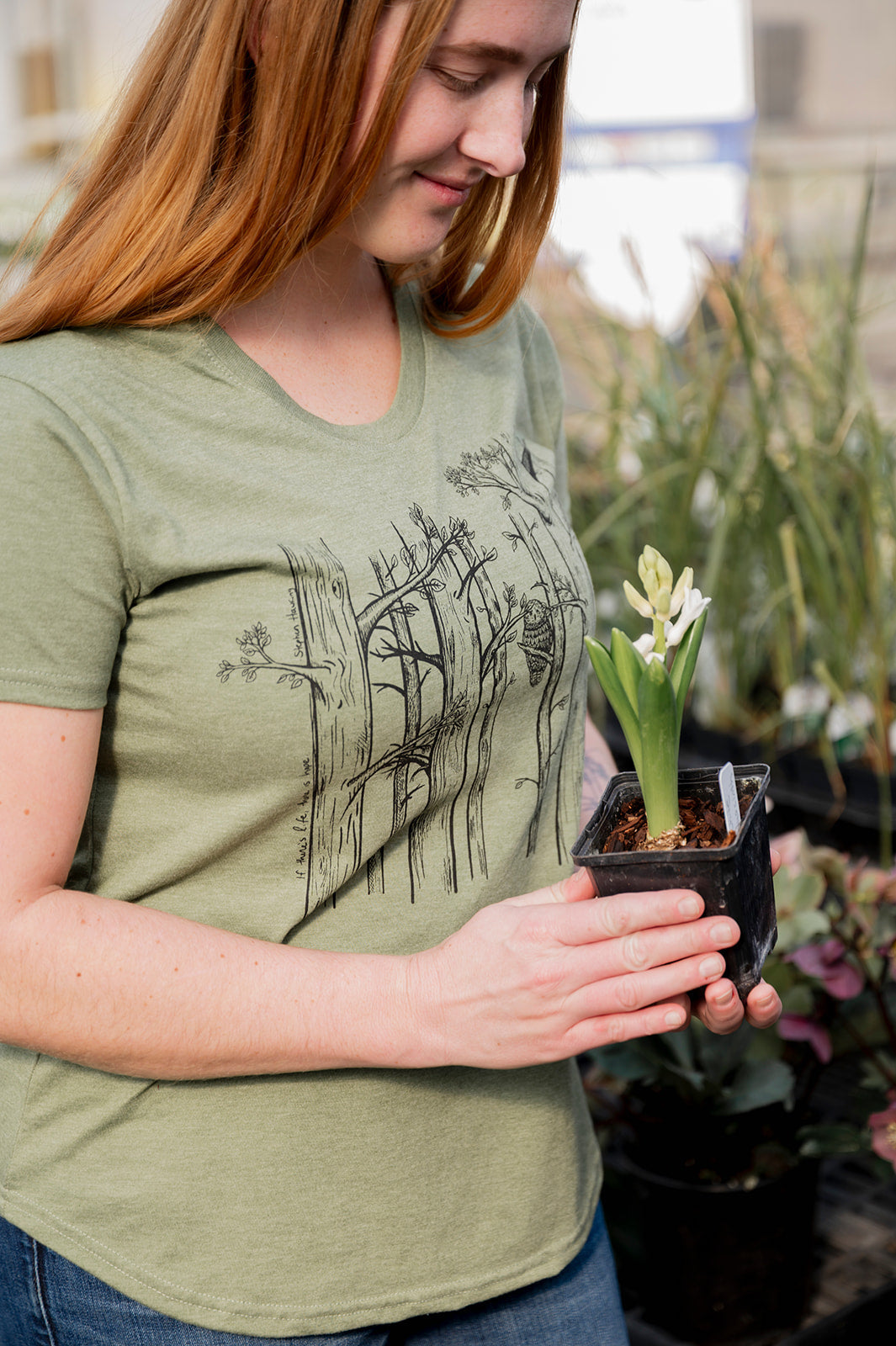 SPRING TREES - Women's Eco Tee-2