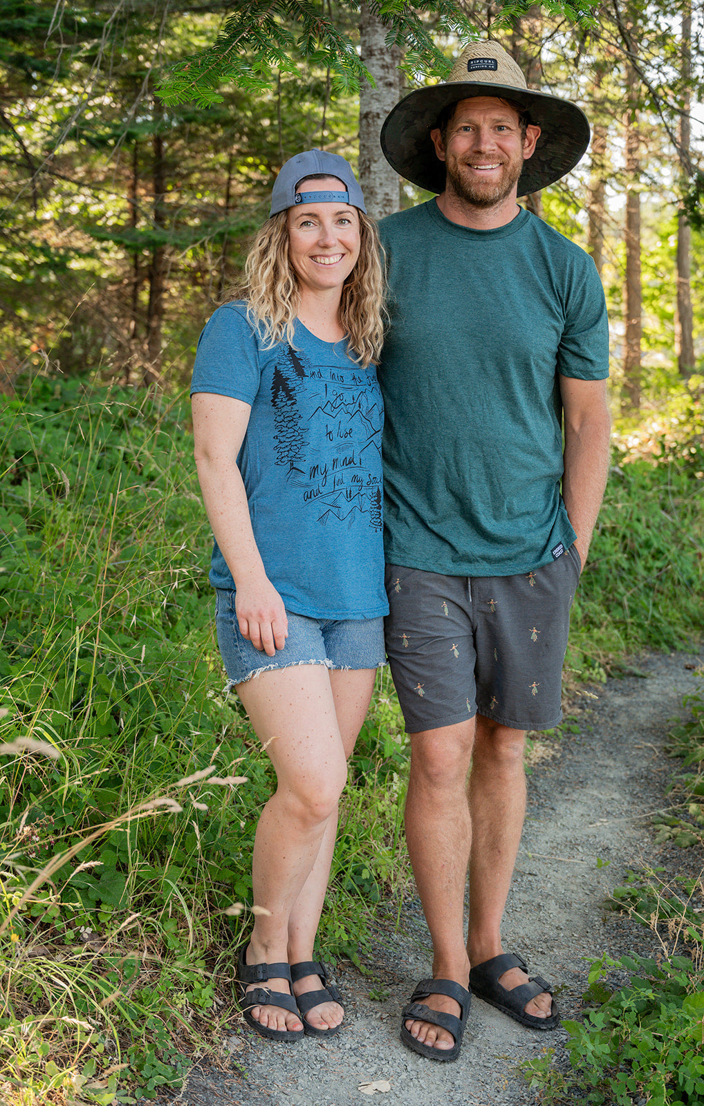 INTO THE FOREST - Womens Eco Tee-6