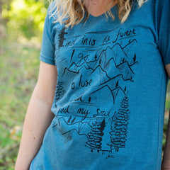 INTO THE FOREST - Womens Eco Tee-5