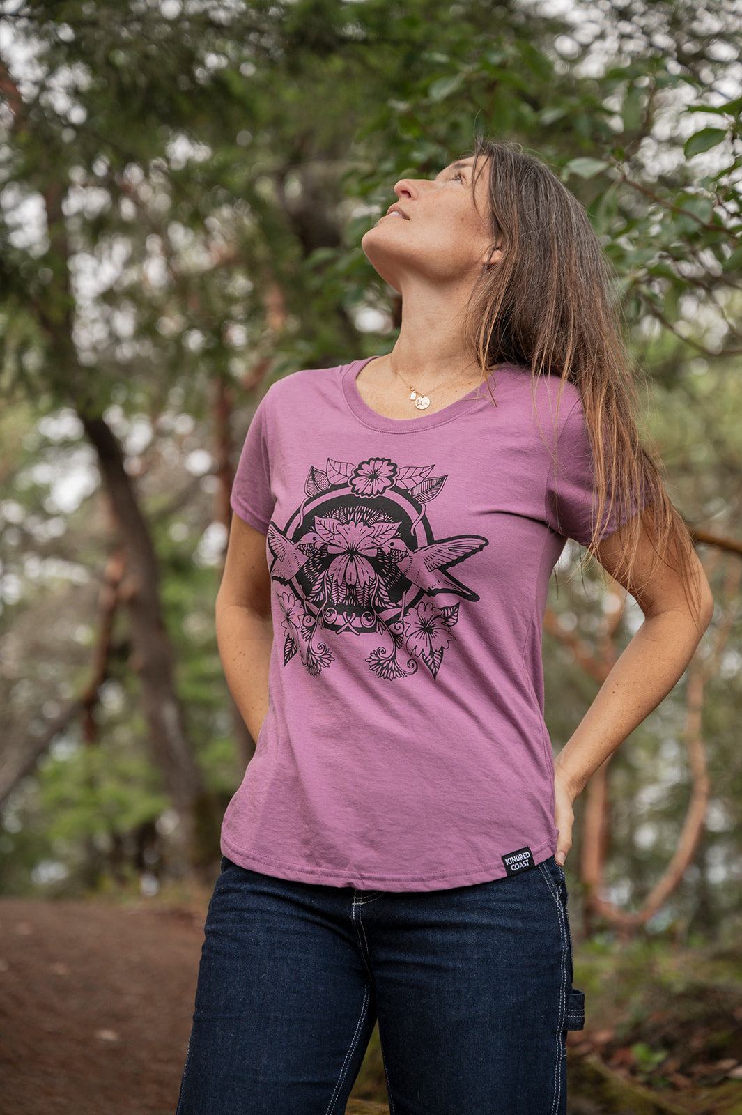 HUMMINGBIRD - Women's Eco Tee-7