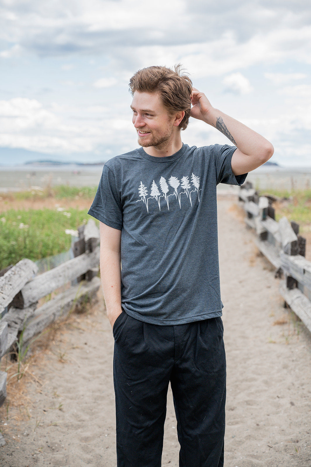 TREELINE - Unisex Eco Tee-8