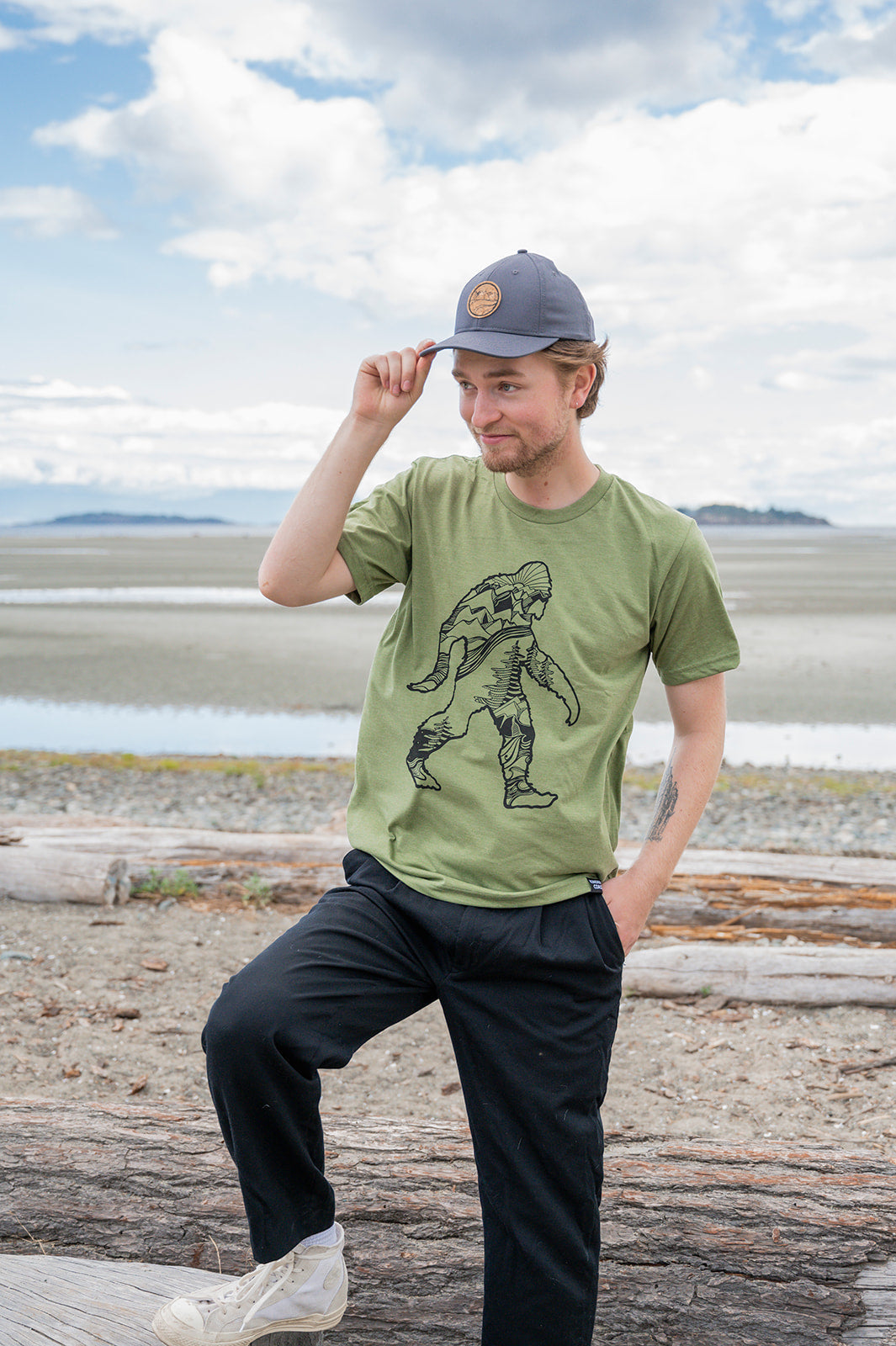 SASQUATCH- Unisex Eco Tee-3