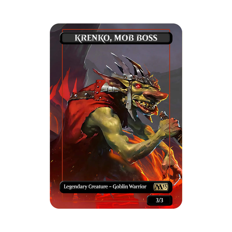 Krenko, Mob Boss Metal Orica Card-1