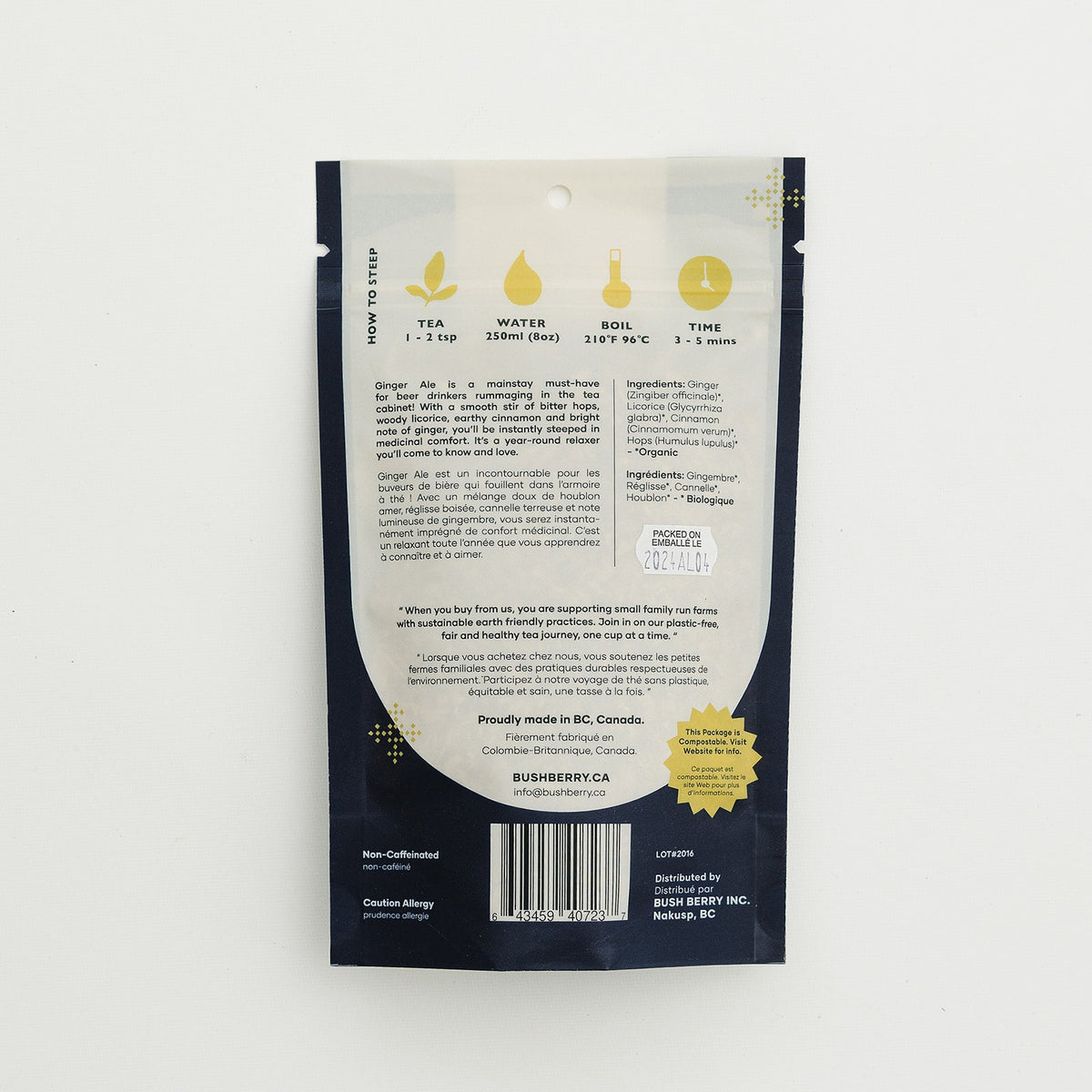 Organic Ginger Ale Tea-4