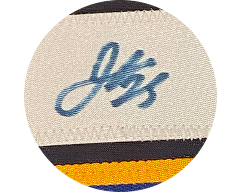 Jordan Kyrou Autographed St. Louis Blues Home Blue Adidas Jersey-2