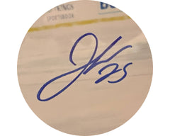 Jordan Kyrou Autographed St. Louis Blues 2022 Winter Classic 8x10 Framed-2