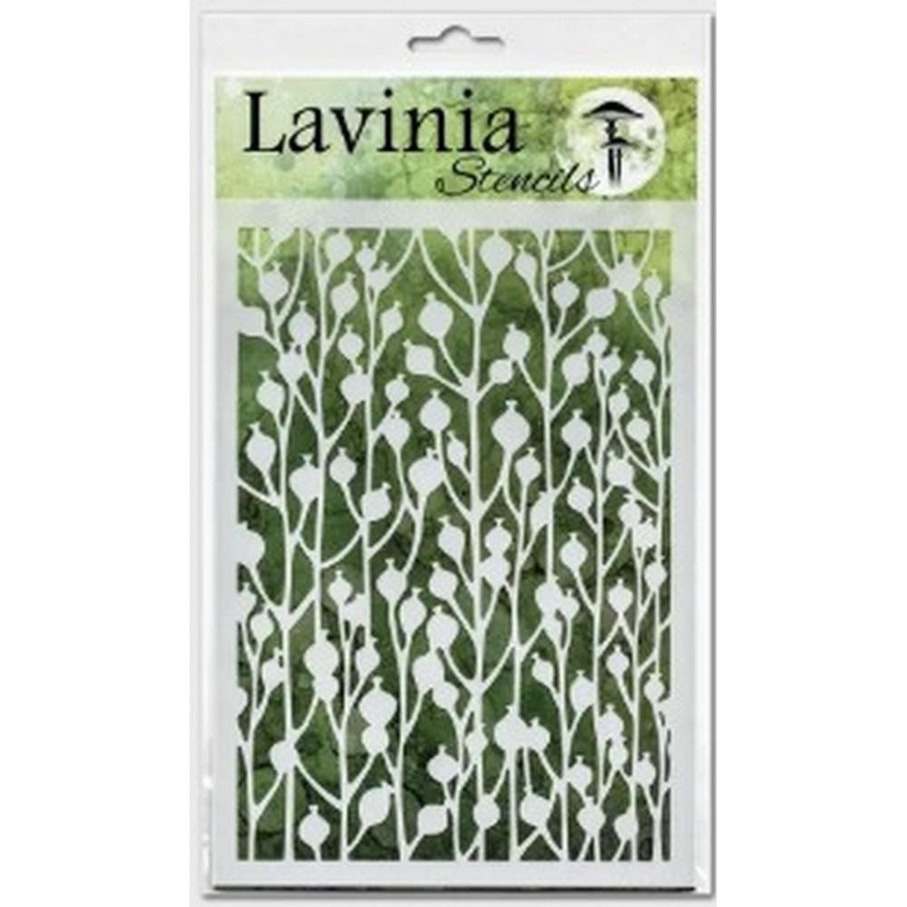 Lavinia Stencil - Berry-1