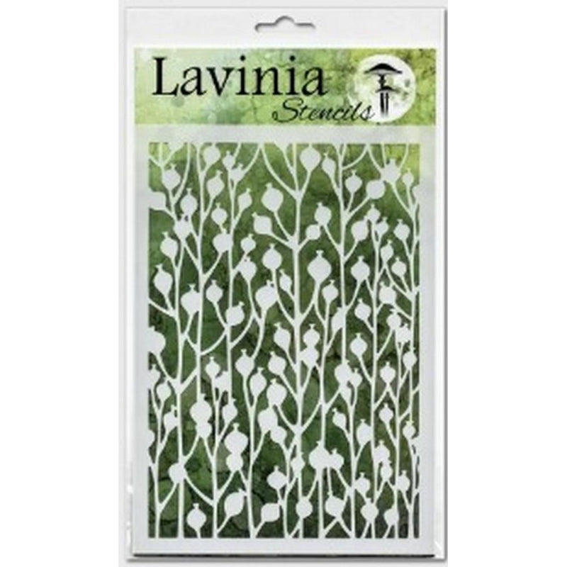 Lavinia Stencil - Berry-1