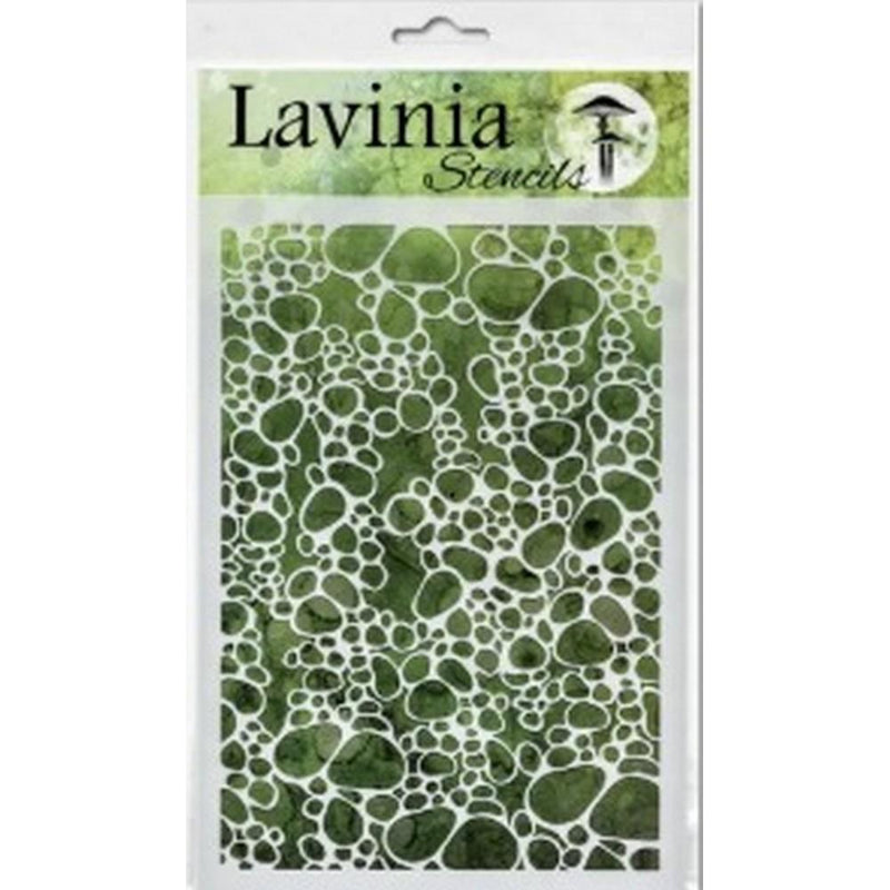 Lavinia Stencil - Pebble-1