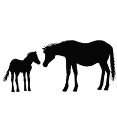 Lavinia Stamps - Horse and Foal-1