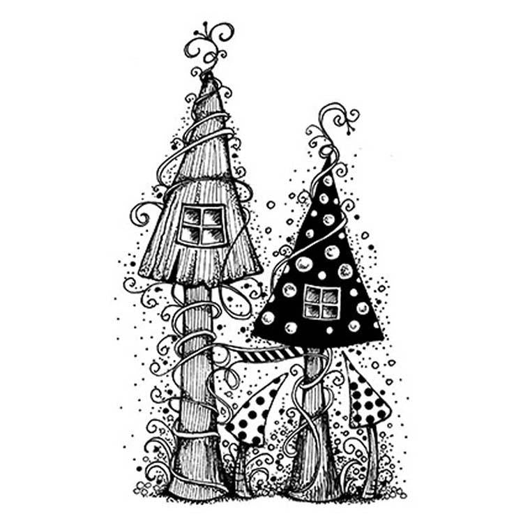 Lavinia Stamp - Fairy House-1