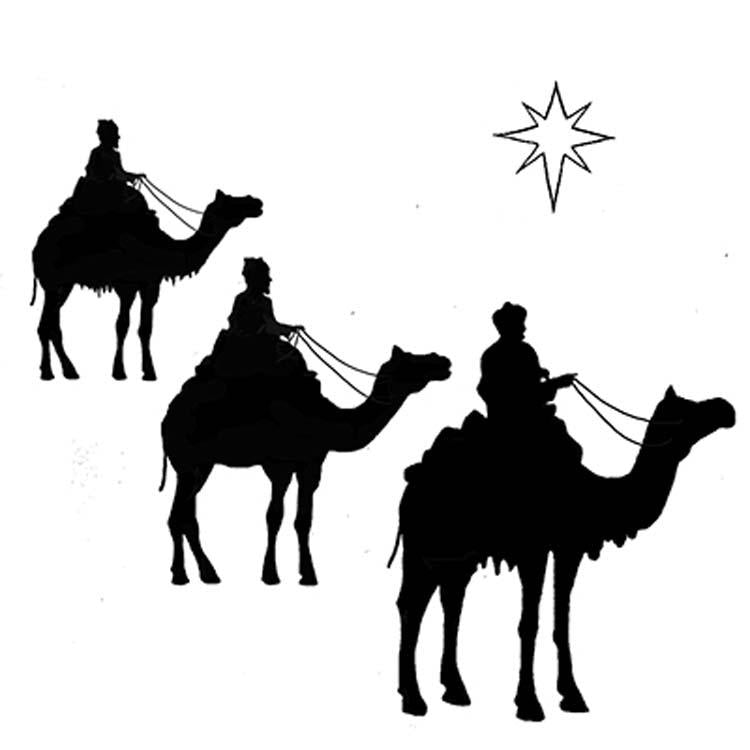 Lavinia Stamp - Three Kings and a Star-1
