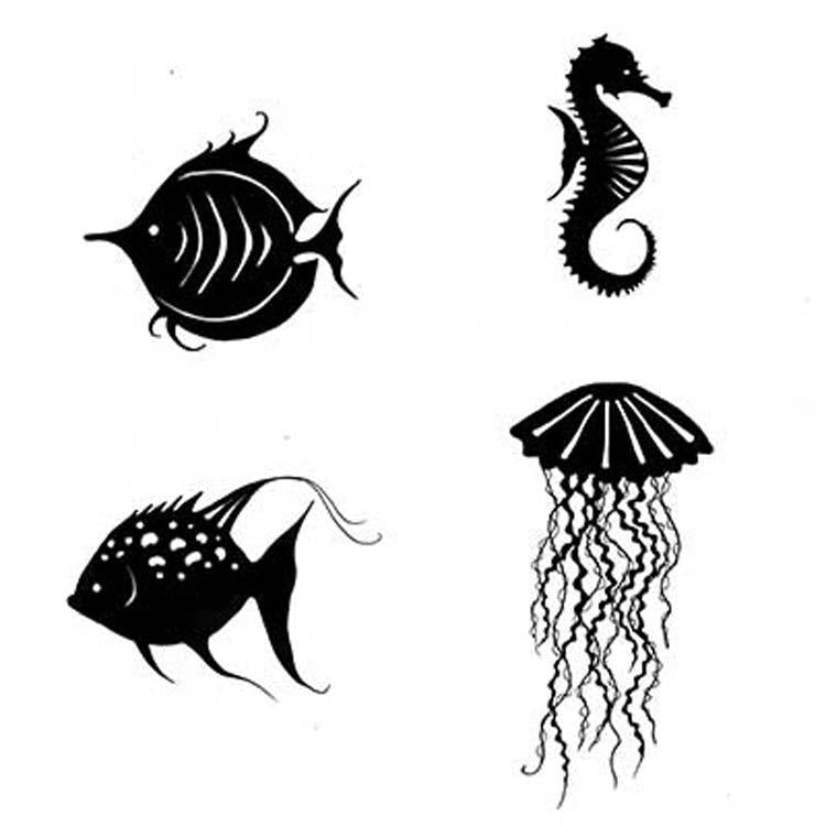 Lavinia Stamps - Sea Creatures-1