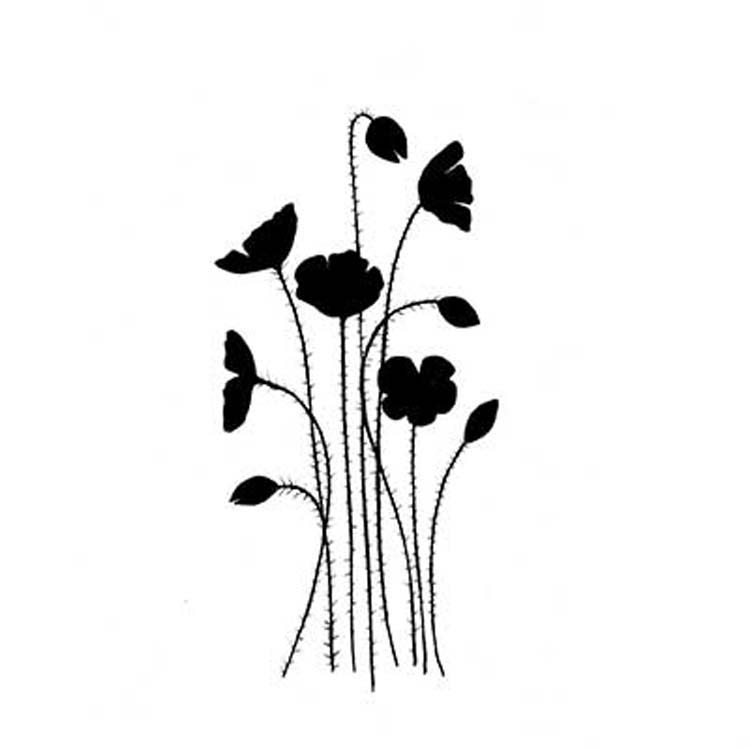 Lavinia Stamp - Wild Poppies-1