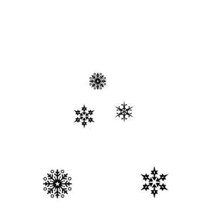 Lavinia Stamps - Snowflakes-1