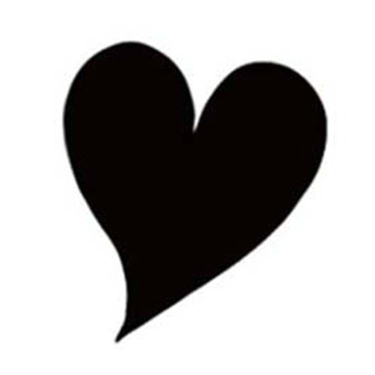 Lavinia Stamp - Single Heart Miniature-1