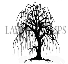 Lavinia Stamp - Weeping Willow Tree-1
