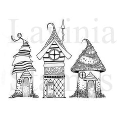 Lavinia Stamp - Zen Houses-1