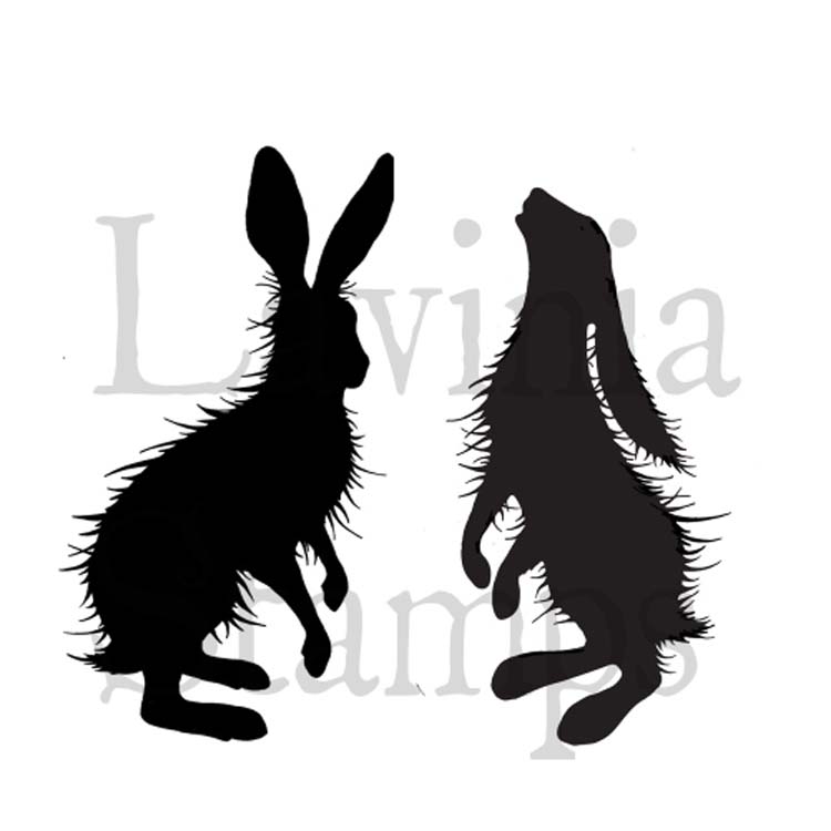 Lavinia Stamp - Woodland Hares-1