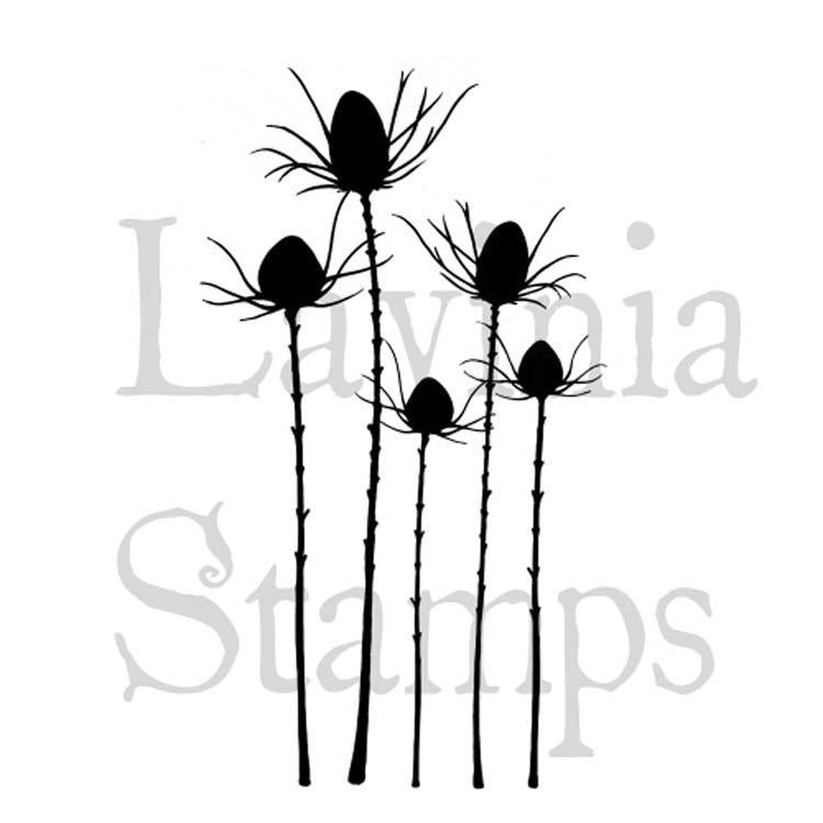 Lavinia Stamps - Silhouette Thistle-1