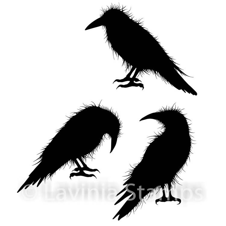 Lavinia Stamp - Crow Set-1