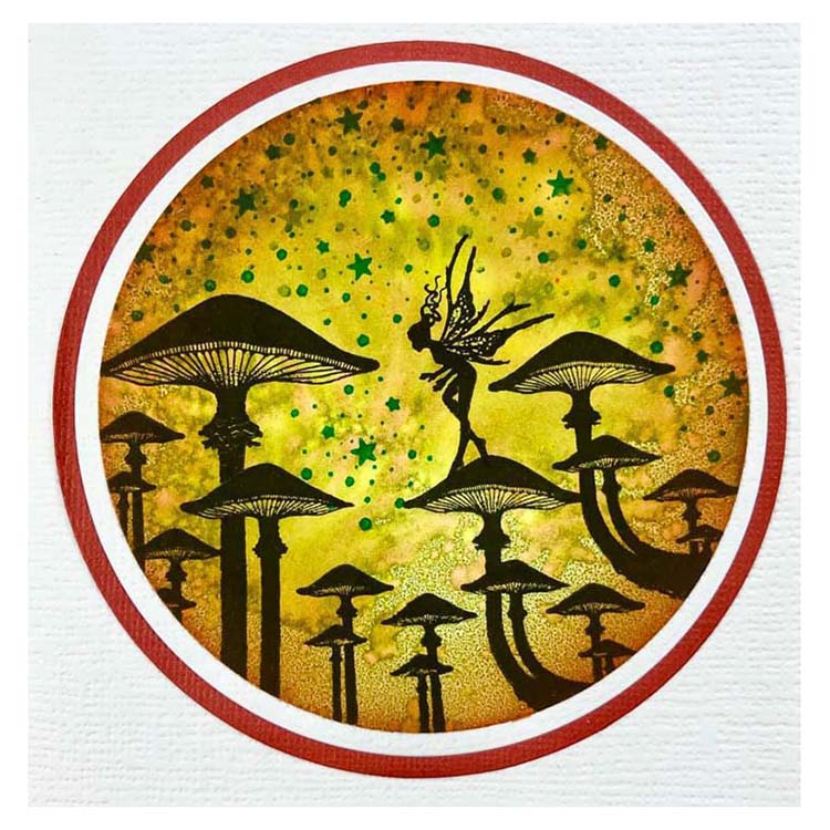 Lavinia Stamp - Meadow Mushroom-2