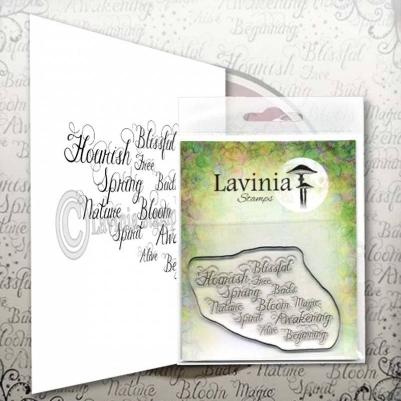 Lavinia Stamps Words of Spring-1
