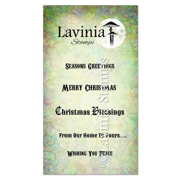 Lavinia Stamps - Christmas Greetings Stamp-1
